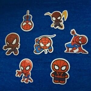 7 Cute Spider-Man‎ Stickers